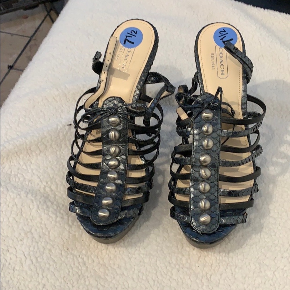 Brand new Coach sandal
